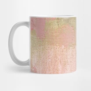 Green Pink Abstract Art Mug